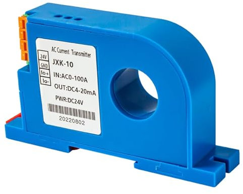 AC/DC Stromsender 5A 10A 50A 100A Stromwandler Ausgangsstromsender RS485 Stromwandler 1 Stück (AC0-200A_RS485 OUTPUT_DC12V)