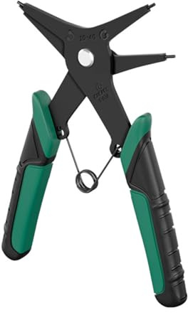 Professional Double Function Snapped Rings Pliers High Carbon Steel Build Nonslip Grip Ideal for Automotive Repair Multifunctional Snap Rings Pliers Tool