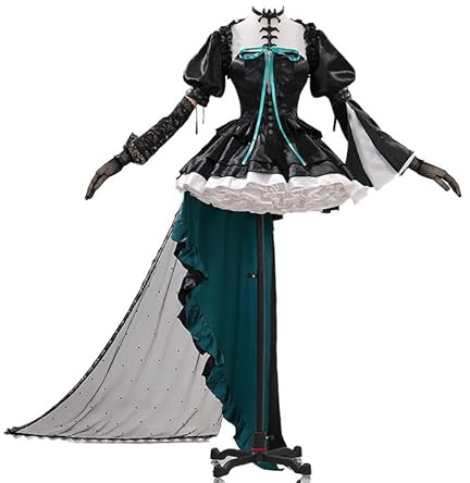 YXZCOS Kostüm Luxuriös 【Arknights: Wakaba Mutsumi/Marionette's Id】 Cosplay Kleidung Karneval Kleid Halloween Bekleidung Fasching Party Game Rollenspiel Outfit Kostüme -M