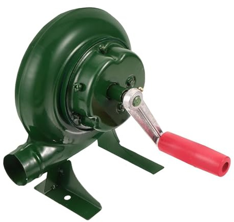 JOUFNING Manueller Grillanzünder Mit Luftgebläse Für Den Außenbereich, Ideal Zum Anzünden Von Grills Und Picknicks, Camping Und Wandern(200W)