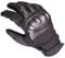 Copytec SEK Handschuhe Spezial-Sonder-Einsatzkommando Tactical Polizei Karbon Schutz Airsoft Biker Sportschütze Army Bundeswehr Leder Öffung Zeigefinger, Farbe:Schwarz, Größe:Herren L