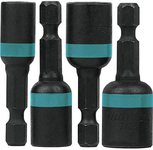 Makita A-97639 Impactx 4 Pc 1-3/4″ Magnetic Nut Driver Set