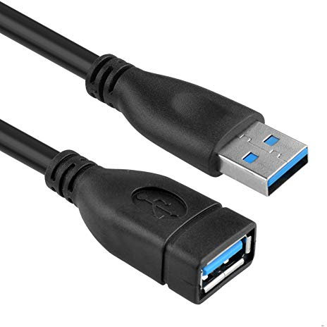S SIENOC USB 3.0-Kabel Typ A Stecker an A-Buchse USB3.0-Verlängerungskabel (1,5m)