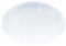 EGLO Deckenlampe Pogliola-S, Ø 50 cm, Kristalleffekt LED Deckenleuchte, 1 flammige Wohnzimmerlampe aus Stahl und Kunststoff, Lampe weiß, Kinderzimmerlampe, Küchenlampe, Bürolampe, Flurlampe Decke
