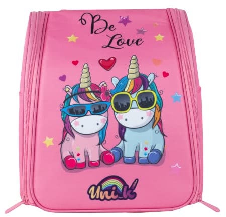Konix Unik Schutz- und Transportrucksack Nintendo Switch, Switch Lite und Switch OLED - Aufbewahrung von Konsole, Spielen und Zubehör - Be Love-Motiv