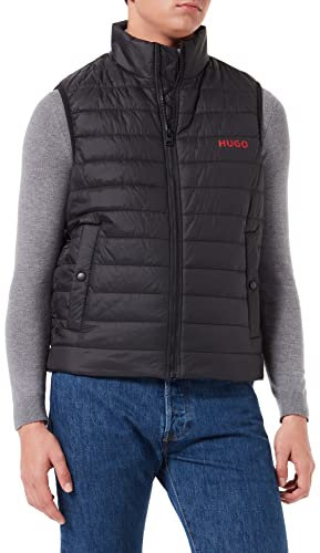 HUGO Men's Bentino2221 Down Vest, Black001, M