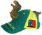 DAISHIAO Baseballkappe für Erwachsene und Kinder, 3D-Cartoon-Dinosaurier, lustige breite Krempe, Snapback