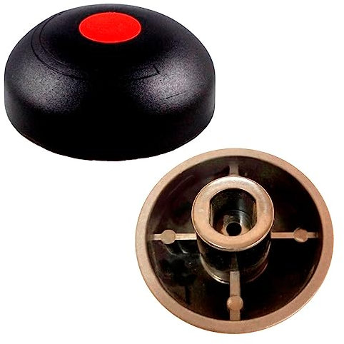 San Ignacio Repuesto Pomo Olla Express Compatible con Olla a Presión San Ignacio Cordoba Modelo Moderno | Baquelita, Material Resistente, Color Negro