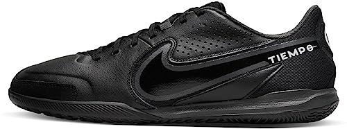 Nike Unisex Tiempo Legend 9 Academy Ic Sneaker, Black Dk Smoke Grey Summit White, 38.5 EU