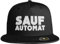 SAUFCOUNTER MARK YOUR DRINKS Saufautomat Snapback Cap lustige Snapback mit Trinkspruch voll dicht Malle Saufen besoffen Bier Alkohol Party Saufi (10 Farbvarianten), Farbe: Schwarz/Schwarz