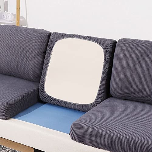 BOLUXIU Sofa-Sitzkissenbezug Stretch, elastischer Kissenbezug, mehrere Farben, passend für alle Sofas (einschließlich L-förmiger Ecksofas)