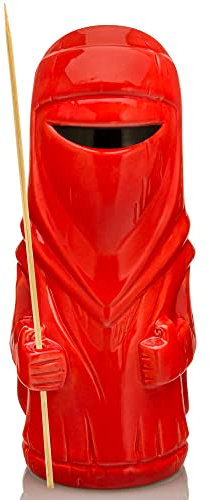 Geeki Tikis Star Wars Imperial Royal Guard Taza de cerámica | Vaso de cóctel para fiesta, taza de cerveza para licor, bebidas, capacidad para 14 onzas