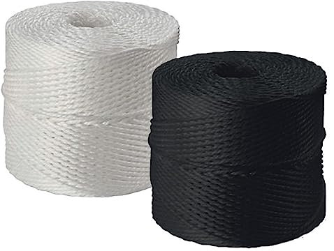 12KG SPAGO IN POLIPROPILENE Titolo 300 - ø3 mm. ca. - bianco