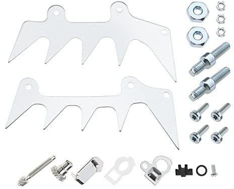 ECSiNG Set of 21 Bumper Spike/Felling Dog Kit Compatible with Stihl MS660 MS460 MS440 066 064 046 044 Chainsaw with Chain Adjuster Tensioner Bar Stud Bar Nut