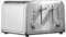 Daewoo Kensington, Toaster 4 Slice, Stainless Steel, Removable Crumb Tray, Defrost, Reheat And Browning Controls, Cancel Function, High Lift Lever, Easy To Clean, Stainless Steel
