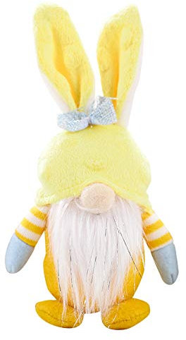 Ostern Deko Wichtel Handgemachte, Plüsch Osterhasen Zwerg, Frühlingdeko Handgemachte Osterpuppe Geschenke Osternschmuck, Hase Deko Tischdekoration, für Kinder Home Decorations Familie Innen Draußen