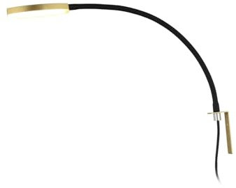 Lindby LED Wandleuchte, Wandlampe Innen 'Flexola' dimmbar in Schwarz aus Metall u.a. für Schlafzimmer (1 flammig,) - Wandstrahler, Wandbeleuchtung/Wohnzimmer, Schlafzimmerleuchte