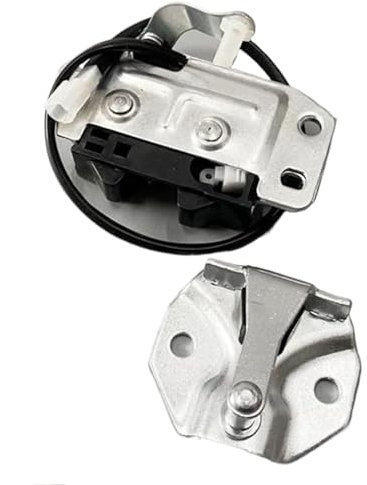 Cerradura para Maletero de Coche, Cerradura para portón Trasero, pestillo de Puerta Trasera con pestillo de Cierre, para Furgoneta Hiace 1992-2004