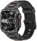 Compatible with Apple watch Ultra 2 Ultra Straps 49mm 46mm 45mm 44mm 42mm for Men, Sports iWatch Strap for Apple Watch Series 10 46mm/Series 9/8/7/6 SE 45mm 44mm 42mm/Ultra/Ultra 2 49mm for Men