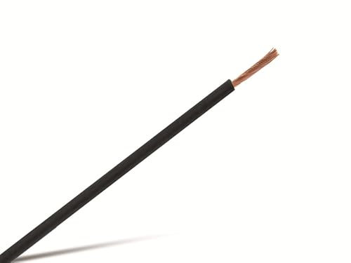 Unbekannt Litze H07V-K 2,5 mm², 10 m, Schwarz