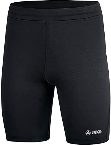 JAKO Unisex Kinder Løb 2.0 Short Tight, Schwarz, 152 EU