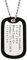 U7 personalisiert Dog Tag Anhänger Halskette Militärische Erkennungsmarke mit 60cm Kugelkette Männer Frauen Edelstahl Armee Stil Modeschmuck schwarz Silikon Rahmen