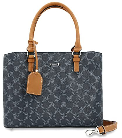 Picard 9860 Damen Shopper aus Synthetik in der Farbe Jeans, Maße: 31x24x12 cm, 98603M6616