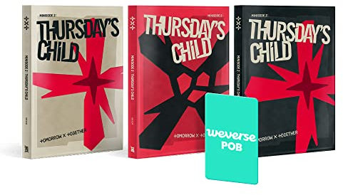 [ WEVERSE PREORDER ] TOMORROW X TOGETHER txt - minisode 2: Thursday's Child 4th mini album Incl. No poster (Set ver.)