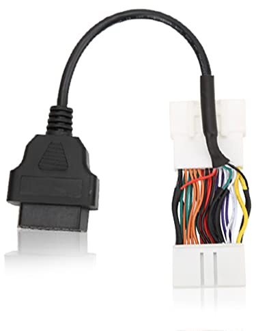 Akozon OBD2 Cable, OBD2 Diagnostic Cable Connector Harness 26 Pin for TESLA Model Y After January 2019 OBD2 Diagnostic Adapter