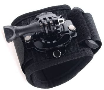 LBB&ZQQ 1 PCS Camera Wrist Strap Mount Adjustable Hand Belt Band Holder 360 Degree Rotating Wrist Strap Bicycle Arm Strap Bracket for Gopro Accessories Hero 9/8/7/6/5/4