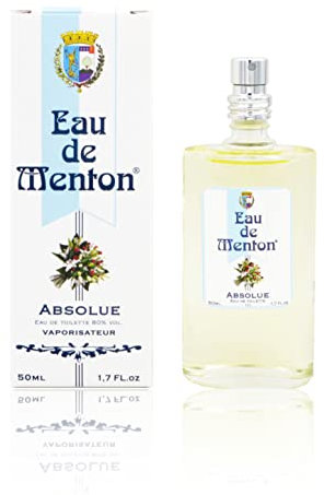 Eau de Menton Absolue - Eau de Toilette Agrumes et Epices, mixte, Artisan Parfumeur en Côte d'Azur (50ml)
