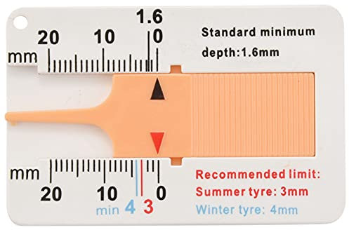 ANBP Reifenprofil Tiefenmesser Motorrad Anhaenger Van Wheel