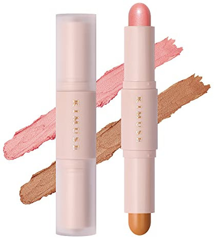 KIMUSE Kontur Stift Highlighter, Concealer Contouring Pen für einen definierten und Hightlighting Look, Contour stick Bronzer Face Make-up für jeden Hauttyp, Creamy Texture