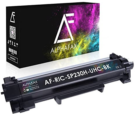 Alphafax Toner kompatibel für Ricoh SP 230 DNw SP 230 FNw SP 230 Series SP 230 SFnw 408294 Type SP230H TypeSP230, Schwarz 3.000Seiten