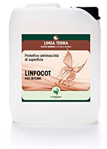 LINFOCOT NEW CHEMICAL - Trattamento antimacchia per pavimento in cemento, cotto o pietre INTERNO (1 e 5 Litri) (5 Litri)