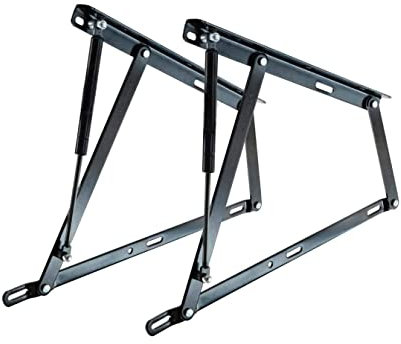 Cama express Hub-Set für aufklappbares Boxspringbett mit 150, 160 oder 180 cm, inkl. Feder und Scharnier, 1500 NW