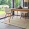 TacaHome Wollteppich Natur Handweb Teppich I Reine Schur-Wolle im Skandinavischen Design I Wohnzimmer Schlafzimmer Esszimmer Kinderzimer Büro | 300 x 390 cm Beige Meliert
