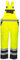 Stormway Men's Hi Vis Contrast Bib and Brace Waterproof Workwear Ulined Overall Dungarees (as8, alpha, l, regular, regular, Yellow/Black)