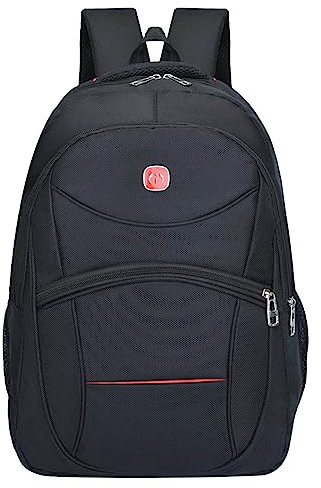 Tagesrucksack Herren Rucksack Damen - SchöN U. Durchdacht - Daypack Mit Laptopfach & Anti Diebstahl Tasche FüR AusflüGe, Uni, Schule U. BüRo Schulrucksack Schwarz Rucksack 18l Rucksack Teenager Jung
