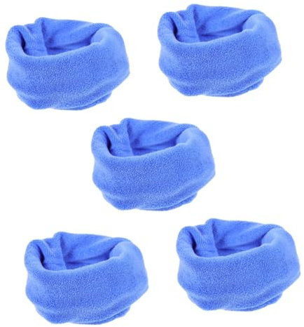 minkissy Lot de 5 cache-oreilles de toilettage pour chien et chat - Casque anti-bruit pour chiens - Casque confortable avec chapeau en flanelle