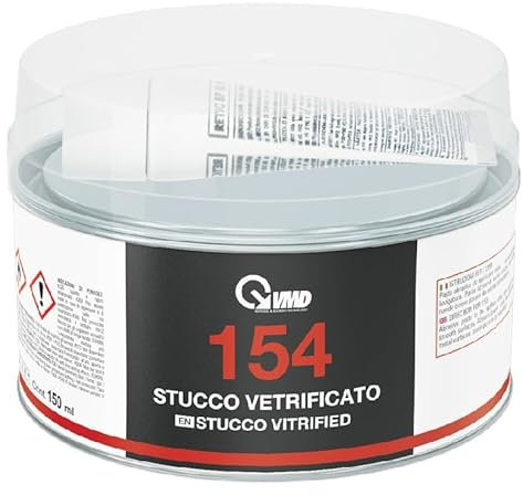 3C Stucco Vetrificato 375 ML Bicomponente Poliestere con Fibre di Vetro per Barca Vetroresina