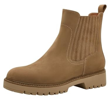Tamaris Damen Klassische Ballerinas, Frauen Flats,TOUCHit-Fußbett,Slip-ons,klassisch elegant,Ballerinen,Pumps,Halbschuhe,Slipper,Camel,38 EU