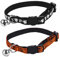 VILLFUL Katzenhalsband Mit Halsring Verstellbar Und Elastisch Für Haustiere Spinnennetze Und Totenköpfe Stil Passend Für Halloween