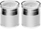 2 Stück Airless Pumpspender, 100ml Creme Spender Vakuumflasche Für Creme Luftloses Pumpenglas Leer NachfüLlbare Reisecreme Flasche Tragbarer Kosmetischer BehäLter, Pumpspender Creme