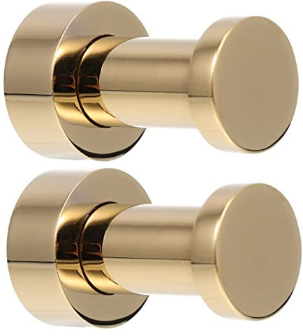 Ciieeo Badezimmer Handtuchhaken Ohne Bohren 2 Stück Chrom Glänzend Runde Saugnapf Handtuchhalter Robuste Aufbewahrungslösung Für Handtücher Und Bademäntel