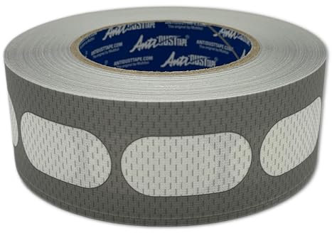Wandbreite AntiDust Tape AD3550 mit Filter - 33m x 50mm Entlüftungsband für Stegplatten Stärke bis 25mm Unterkante
