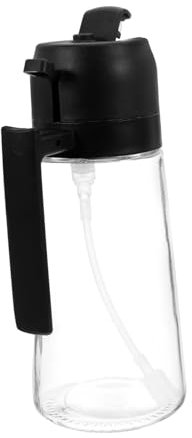 Cabilock Botella Dispensadora De Aceite Reutilizable Transparente Para Salsa De y Vinagre Cocina