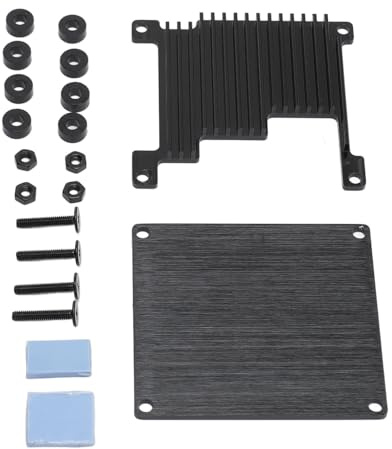 Orange Pi Zero 3 Gehäuse, Kühlkörper-Box-Abdeckung, Schutzgehäuse, Gehäuse aus Aluminiumlegierung, Kühlung, Entwicklungsplatine, Gehäuse, Metall-Kühlkörper-Box-Abdeckung,