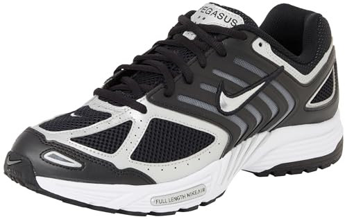 NIKE Herren AIR Pegasus 2005 Sneaker, Black Metallic Silver Iron Grey White, 44 EU