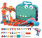 yuhlkopm Apart Toys For Kids-Rompecabezas 3D con Taladro eléctrico, Juego de Taladro de Juguete ABS para niños de 3 años, Juego de Taladro y Tornillos , A